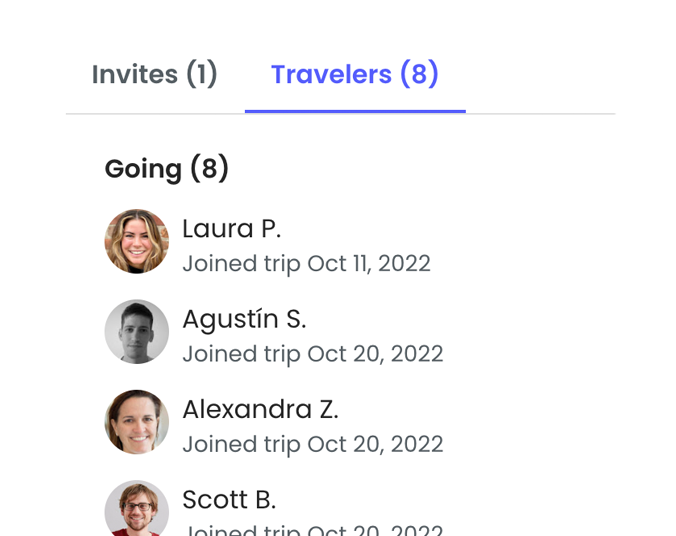 trip planner android application